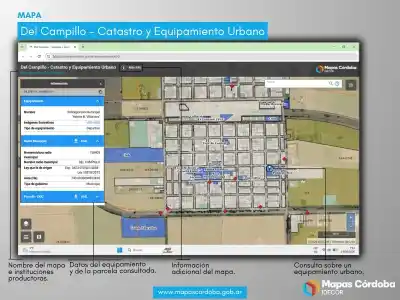 Del Campillo ahora muestra su territorio: tres mapas interactivos con datos clave para vecinos y profesionales