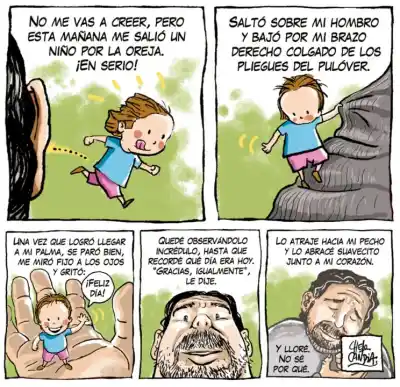 El homenaje de Chelo Candia a los niños: su tira Viajeros llega al capítulo 661 con un mensaje especial