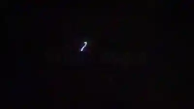 Misterio en el cielo bandeño: Un vecino captó algo inesperado durante la noche
