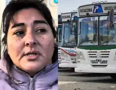 “Si no me escuchan, me encadeno”: la mujer de un exchofer de Patagonia Argentina estalló por los sueldos impagos