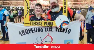 De María se subió al podio en La Pampa y ahora es la número 1 del ranking nacional