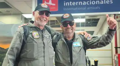 Aterrizó en Salta tras 8.300 kilómetros y una escala que casi termina en tragedia