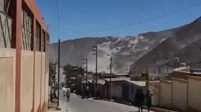 Un sismo de 7,2 estremeció Perú: el momento en que cientos salieron a las calles