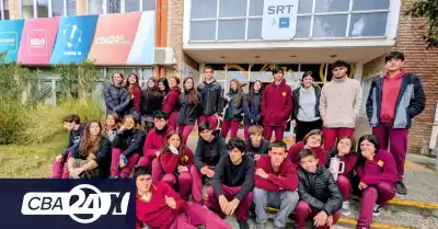 El detrás de escena de los medios que sorprendió a alumnos de Villa Allende