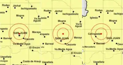 San Juan tembló tres veces este jueves: el dato que pocos notaron