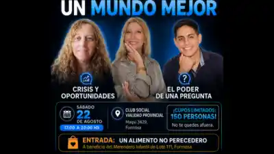 Formosa: un encuentro de coaching con entrada solidaria que transforma vidas
