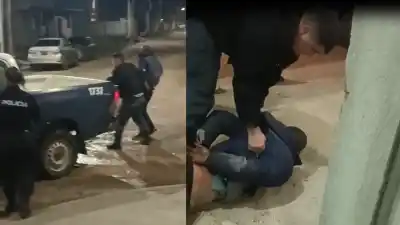 Atraparon a uno de los ladrones que disparó en Plottier: la bronca de los vecinos