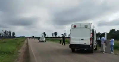 Invadió el carril contrario y el impacto fue fatal: murió una pareja en la ruta provincial 5