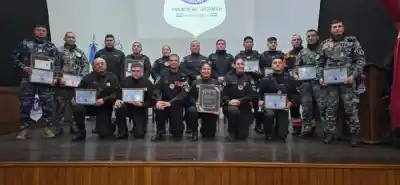Misiones de rescate: cómo se preparan los policías catamarqueños con sus perros