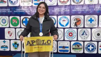 Victoria Luna se quedó con la plata en el Nacional de Tiro y quedó a un paso del oro