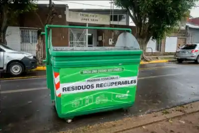Paraná apuesta al reciclaje: así funcionará el nuevo sistema que empieza por el barrio San Martín