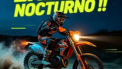 Enduro nocturno solidario en Catamarca: una noche a pura adrenalina para ayudar a Kenia