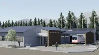 El hospital de Dina Huapi ya tiene movimiento de suelo: qué dijo Cobarrubia sobre la obra