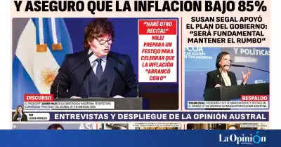 Milei a empresarios: prometió cumplir y aseguró que la inflación ya cayó 85%