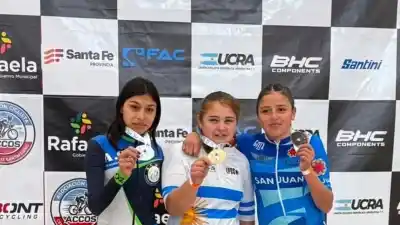 Una belicha en el podio: Zoe Sanduay brilló en Rafaela y se llevó la plata