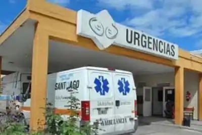 Una nena de 3 años terminó con heridas en la cara tras un fuerte derrape en una moto