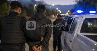 Un joven intentó escapar de la policía en Salta y terminó demorado con más de 75 dosis de marihuana