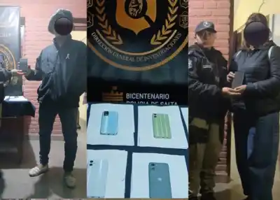 Recuperaron ocho celulares robados en Embarcación y los devolvieron a sus dueños