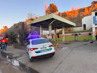 Alarma en Comodoro: principio de incendio en una estación de GNC abandonada