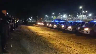 Así fue el megaoperativo nocturno que desplegó la Policía en Banda del Río Salí y Alderetes
