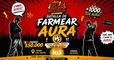 ¿Tenés aura? La batalla que promete revolucionar la Plaza San Martín este sábado