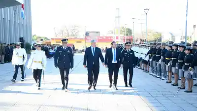La Policía de Santiago del Estero lanzó su semana aniversario con un emotivo acto en la Jefatura