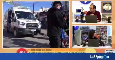 Golpearon a un repartidor de PedidosYa en pleno centro de Río Gallegos: intentó frenar un robo y terminó en el piso