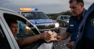 Tres policías de Salta en la mira: el insólito hallazgo de casi $1 millón dentro de un neumático