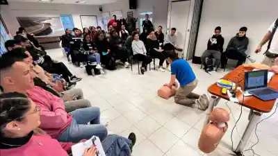 Allen: capacitarán a trabajadores frutícolas en primeros auxilios y seguridad laboral