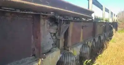 El puente olvidado de la Ruta 46: grietas y socavamientos que preocupan a Bragado