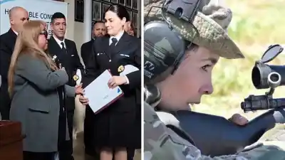La jujeña que rompió todas las barreras en la Armada y acaba de recibir un reconocimiento que pocos logran