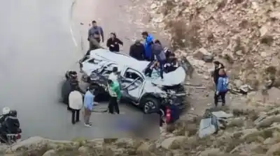 Tragedia en Jujuy: murió la joven que cayó con su familia por un barranco de 80 metros