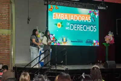 Jujuy: 32 proyectos estudiantiles brillaron en el cierre de “Embajadoras de Mis Derechos”