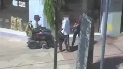Benavídez: La cobarde maniobra que captaron las cámaras y terminó con una pareja tras las rejas