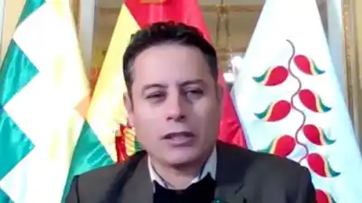 El vicepresidente de Bolivia rompió el silencio y apuntó contra Cerimedo: "Hay pruebas del contacto con los sicarios"