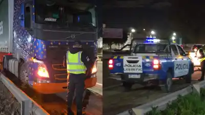 Ciclista herido en Ruta 7: dos camioneros brasileños huyeron y vecinos los atraparon