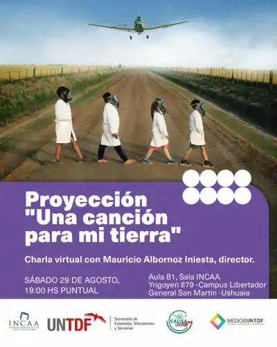 Un maestro de música que desafía a las fumigaciones: llega a Ushuaia una película que promete emocionar