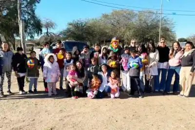 Alimentos, juegos y semillas: así festejaron el Día del Niño en Árbol Blanco Sur