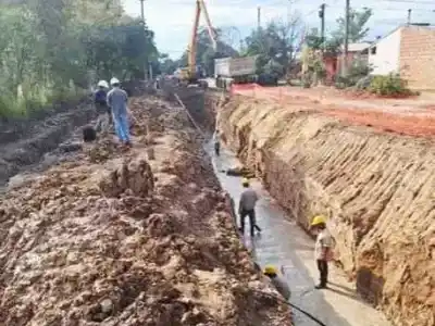 El desagüe que promete cambiar la vida en el Cincuentenario: ¿qué falta para que esté terminado?