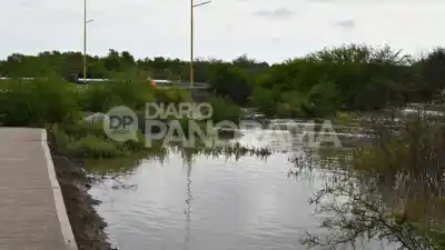 El Río Dulce no da tregua: las imágenes que muestran cómo el agua avanza hacia las casas en Maco