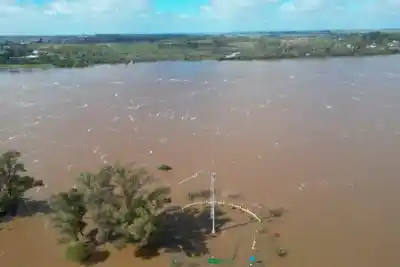 Alerta en Concordia: el río Uruguay podría bajar hasta 9 metros y ya hay un pronóstico oficial