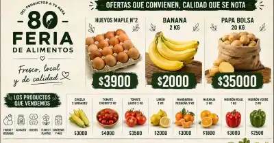 La feria platense que llena la mesa sin vaciar el bolsillo