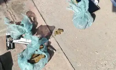 Dos menores corrieron al ver a la Policía y terminaron detenidos con más de 200 gramos de marihuana