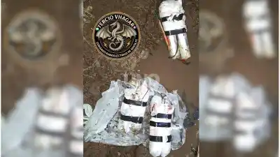 Tiraron una bolsa desde una moto y desató el protocolo de explosivos en Santo Domingo