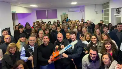 El desembarco libertario en Capital: qué dijo Peluc ante la visita de un diputado nacional