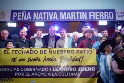 Firmaron el convenio para el techado y ampliación de la Peña Martín Fierro: ¿qué cambiará?