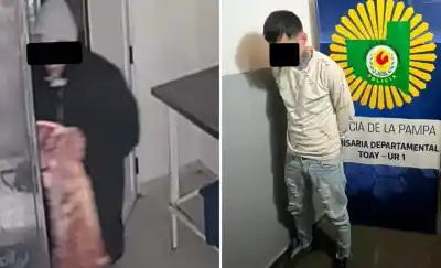 Un ladrón de carne vacuna fue atrapado en Toay tras un insólito robo
