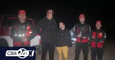 Caminata en las Altas Cumbres terminó en rescate: el DUAR los guió durante 12 kilómetros