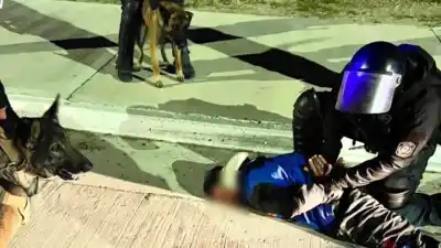 Intentó robar un auto, lo persiguieron y la policía lo atrapó en plena madrugada