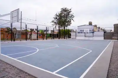 El plan de la Provincia para renovar dos polideportivos en El Carmen: uno ya está listo